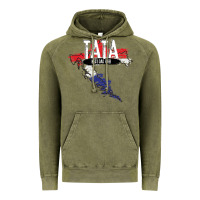 Vintage Olive mens tata croatian father croatia bester papa father's day Vintage Hoodie - linhVisuals