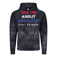 Cloud Black ask me about medicare final expense Vintage Hoodie - linhVisuals