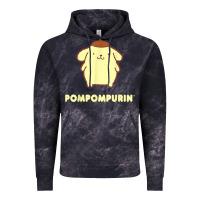Cloud Black pompompurin character front and back t shirt Vintage Hoodie - linhVisuals