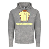 Cloud Rock pompompurin character front and back t shirt Vintage Hoodie - linhVisuals
