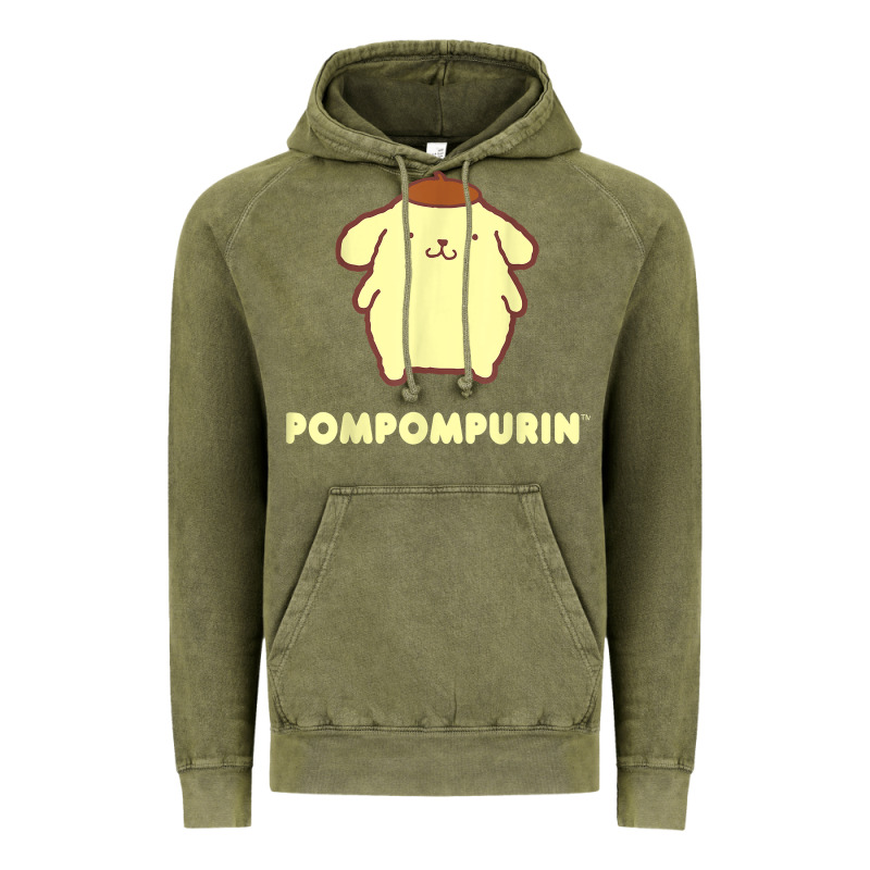 Pompompurin Character Front And Back T Shirt Vintage Hoodie by linhVisuals | Teevron