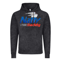 Vintage Black mens natty daddy dad bod light humor beer lover father's day Vintage Hoodie - linhVisuals