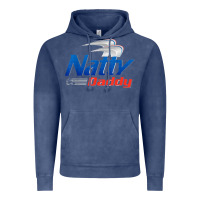 Vintage Denim mens natty daddy dad bod light humor beer lover father's day Vintage Hoodie - linhVisuals
