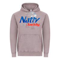 Mens Natty Daddy Dad Bod Light Humor Beer Lover Father's Day Vintage Hoodie | Teevron