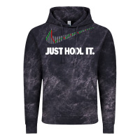 Cloud Black just hodl it Vintage Hoodie - linhVisuals