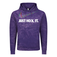 Cloud Purple just hodl it Vintage Hoodie - linhVisuals