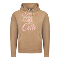 Vintage Coffee never underestimate a girl with a cello Vintage Hoodie - linhVisuals