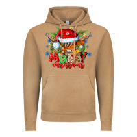 Vintage Camel Mooey Christmas Vintage Hoodie - CowhideDigitalArt