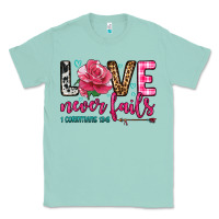 Seafoam love never fails Classic Tee - OliviaCreatesArt