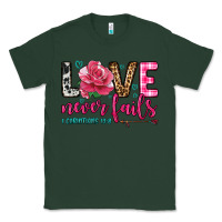 Sports Green love never fails Classic Tee - OliviaCreatesArt