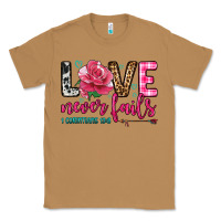 Toasted Coconut love never fails Classic Tee - OliviaCreatesArt