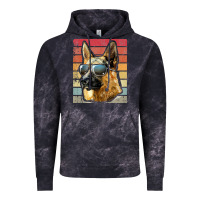 Cloud Black retro vintage german shepherd german shepherd dog gift Vintage Hoodie - linhVisuals