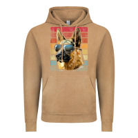 Vintage Camel retro vintage german shepherd german shepherd dog gift Vintage Hoodie - linhVisuals