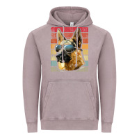 Vintage Zinc retro vintage german shepherd german shepherd dog gift Vintage Hoodie - linhVisuals