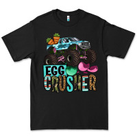 Black Easter Day Monster truck Easter egg crusher Premium Tee - OliviaCreatesArt