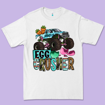 Easter Day Monster Truck Easter Egg Crusher Premium Tee Designed By Oliviacreatesart