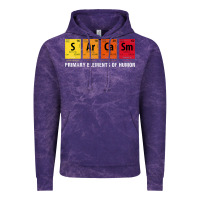 Cloud Purple sarcasm elements of humor periodic table graphic Vintage Hoodie - linhVisuals