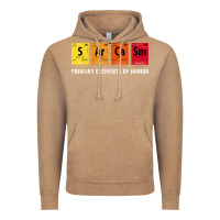 Vintage Coffee sarcasm elements of humor periodic table graphic Vintage Hoodie - linhVisuals