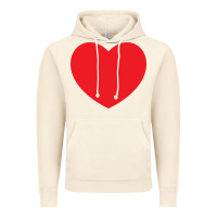 Vintage Artic big heart Vintage Hoodie - linhVisuals