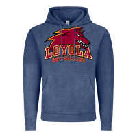 Vintage Denim loyola college prep Vintage Hoodie - linhVisuals