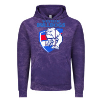 Cloud Purple western bulldogs Vintage Hoodie - linhVisuals