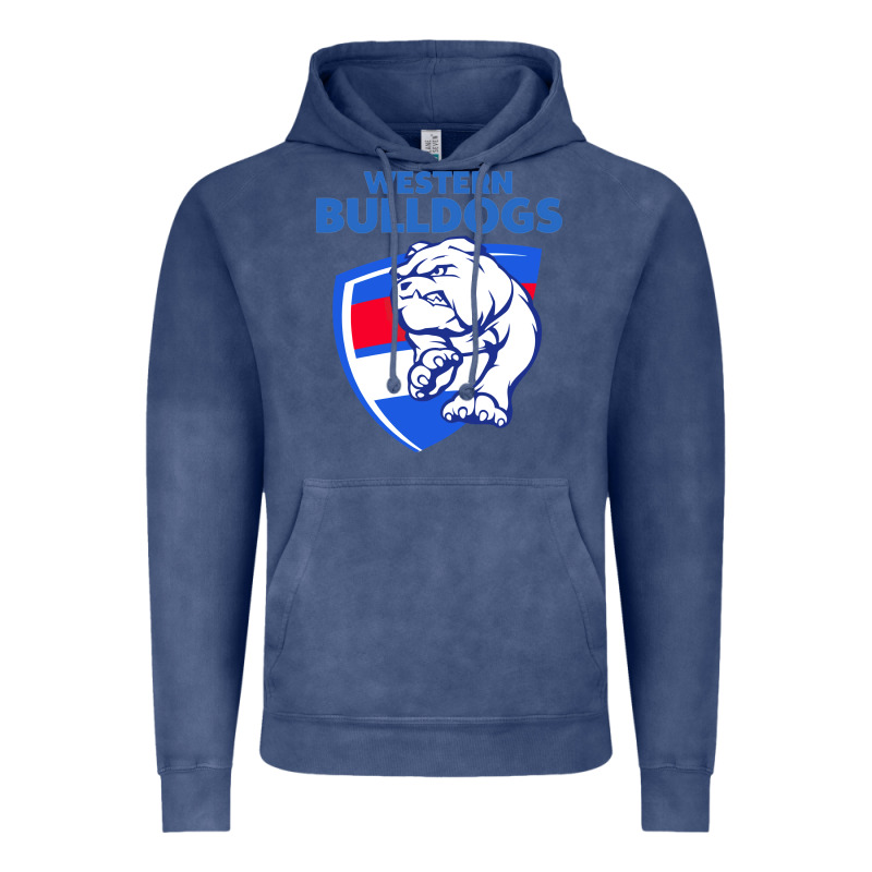 Western Bulldogs Vintage Hoodie by linhVisuals | Teevron