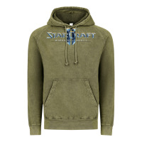 Vintage Olive starcraft Vintage Hoodie - linhVisuals