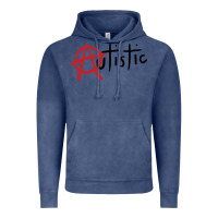 Vintage Denim autistic punk Vintage Hoodie - linhVisuals