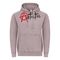 Vintage Zinc autistic punk Vintage Hoodie - linhVisuals