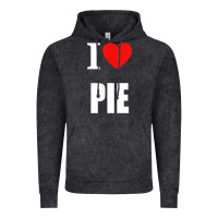 Vintage Black retro vintage classic i love pie for pie lovers cooks chefs t shirt Vintage Hoodie - linhVisuals