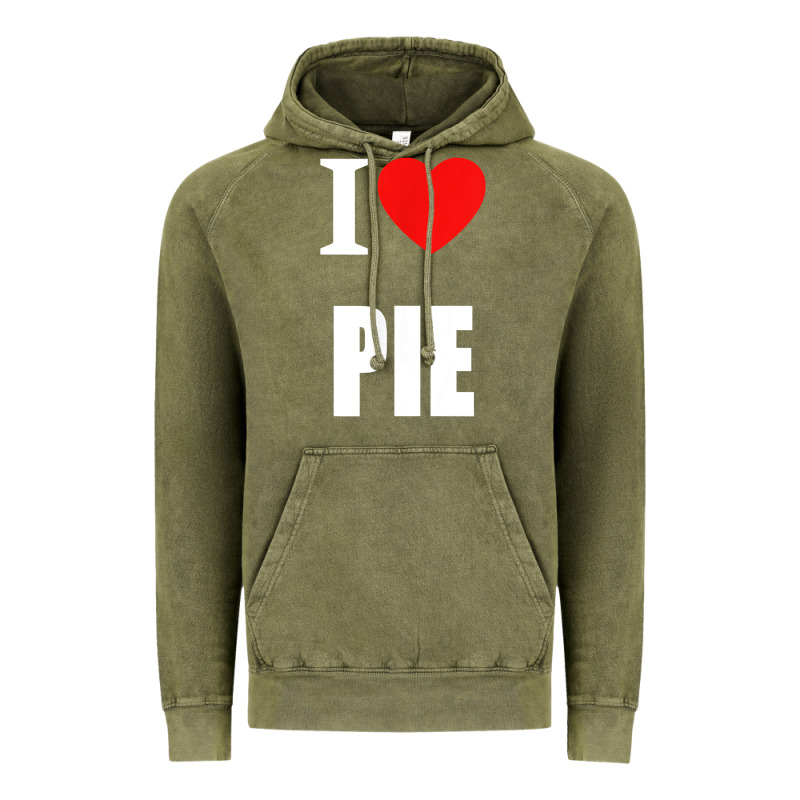 Retro Vintage Classic I Love Pie For Pie Lovers Cooks Chefs T Shirt Vintage Hoodie by linhVisuals | Teevron