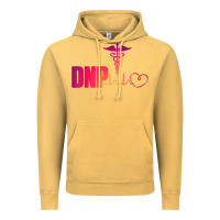 Vintage Mustard dnp doctor of nursing practice heartbeat color rn nurse Vintage Hoodie - linhVisuals