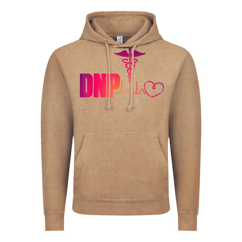 Dnp Doctor Of Nursing Practice Heartbeat Color Rn Nurse Vintage Hoodie by linhVisuals | Teevron