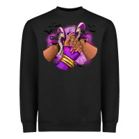 Black Halloween afro sneakers Heavyweight Sweatshirt - RanaPortraitStore