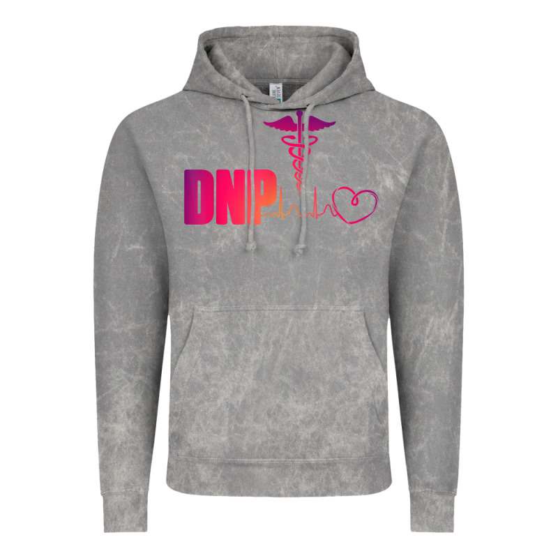 Dnp Doctor Of Nursing Practice Heartbeat Color Rn Nurse Vintage Hoodie by linhVisuals | Teevron