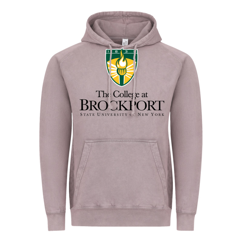 Suny Brockport College Vintage Hoodie by linhVisuals | Teevron