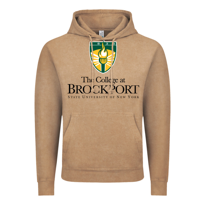 Suny Brockport College Vintage Hoodie by linhVisuals | Teevron