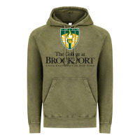 Vintage Olive SUNY Brockport College Vintage Hoodie - linhVisuals