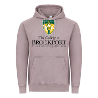 Vintage Zinc SUNY Brockport College Vintage Hoodie - linhVisuals