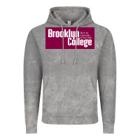 Cloud Rock Brooklyn College Vintage Hoodie - linhVisuals