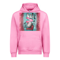 Fuchsia Pink for the love of the game volleyball Urban Hoodie - Jasminsmagicworld