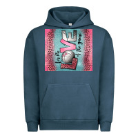 Pigment Midnight Navy for the love of the game volleyball Urban Hoodie - Jasminsmagicworld