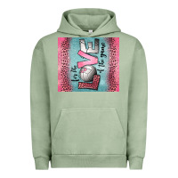 Pigment Oil Green for the love of the game volleyball Urban Hoodie - Jasminsmagicworld