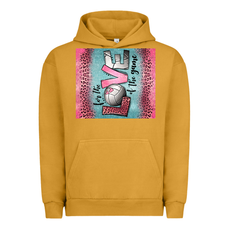 For The Love Of The Game Volleyball Urban Hoodie by Jasminsmagicworld | Teevron