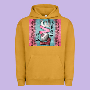 For The Love Of The Game Volleyball Urban Hoodie Designed By Jasminsmagicworld