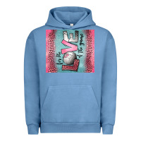 Pigment Pebble Blue for the love of the game volleyball Urban Hoodie - Jasminsmagicworld