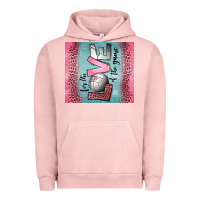 Pigment Salmon for the love of the game volleyball Urban Hoodie - Jasminsmagicworld