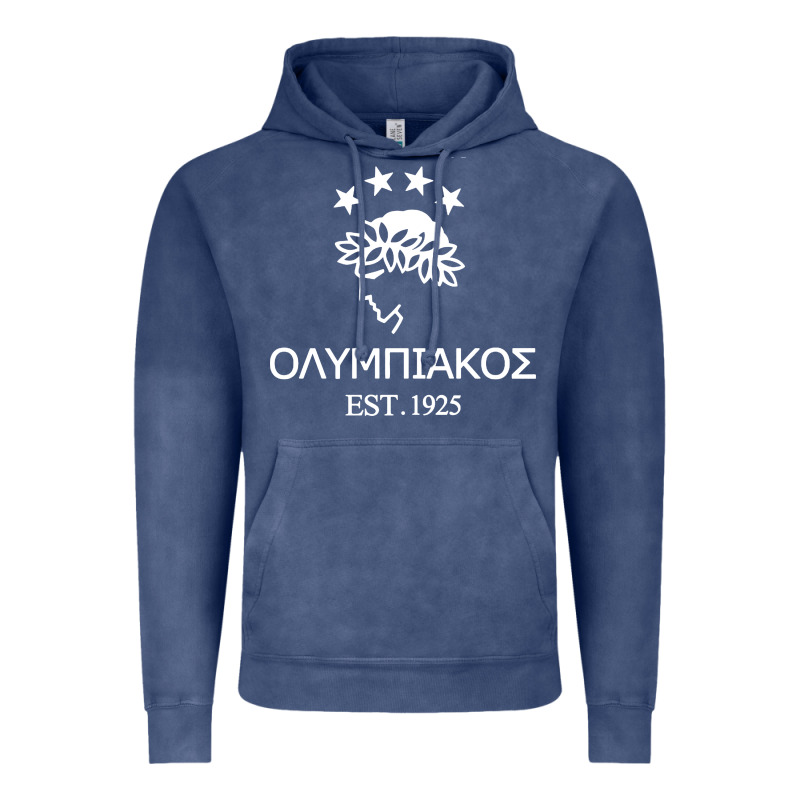 Olympiakos Greek Vintage Hoodie by linhVisuals | Teevron