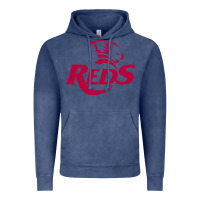 Vintage Denim queensland reds rugby super league Vintage Hoodie - linhVisuals
