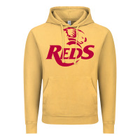 Vintage Mustard queensland reds rugby super league Vintage Hoodie - linhVisuals